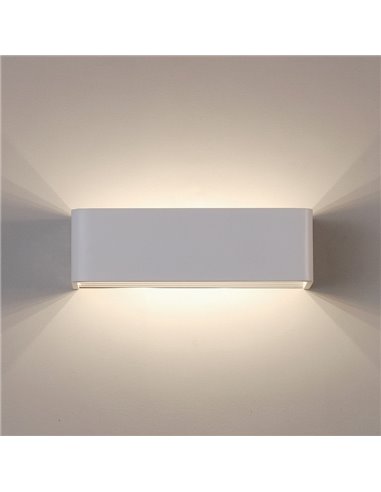 Aplique LED retangular ICON para interior 36cm 21W 2200lm 2700K-3000K Branco/Preto/Ouro com interruptor deslizante