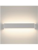 Aplique LED longo para interior ICON 50cm 32W 3162lm 2700K-3000K Branco/Preto/Ouro com interruptor deslizante