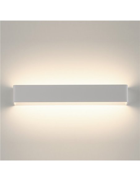 Aplique LED longo para interior ICON 50cm 32W 3162lm 2700K-3000K Branco/Preto/Ouro com interruptor deslizante