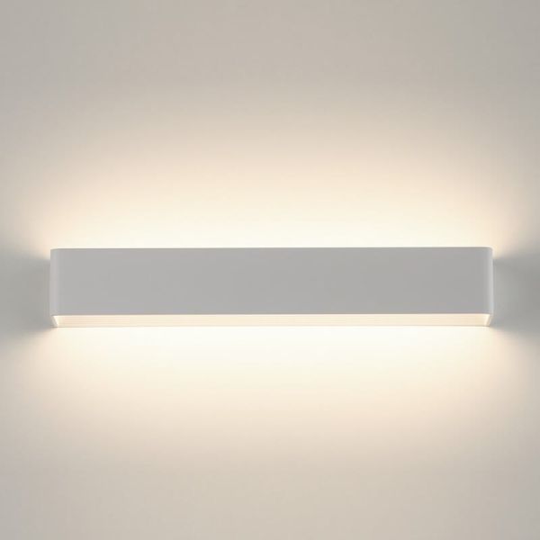 Aplique LED longo para interior ICON 50cm 32W 3162lm 2700K-3000K Branco/Preto/Ouro com interruptor deslizante