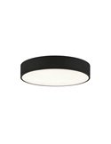 Plafon LED circular ISIA Ø40cm Branco/Preto/Dourado, 40W 3660lm, Interruptor deslizante Kelvin 3000K-4000K com interruptor desli