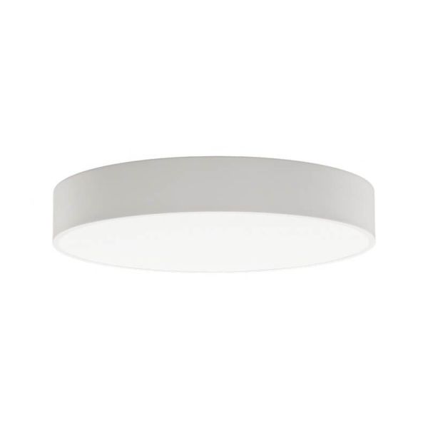 Plafon LED circular ISIA Ø60cm Branco/Preto/Dourado, 55W 5250lm, Interruptor deslizante Kelvin 3000K-4000K com interruptor desli