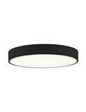 Plafonnier LED circulaire ISIA Ø60cm Blanc/Noir/Or, 55W 5250lm, Kelvin 3000K-4000K Interrupteur à glissière avec interrupteur à 