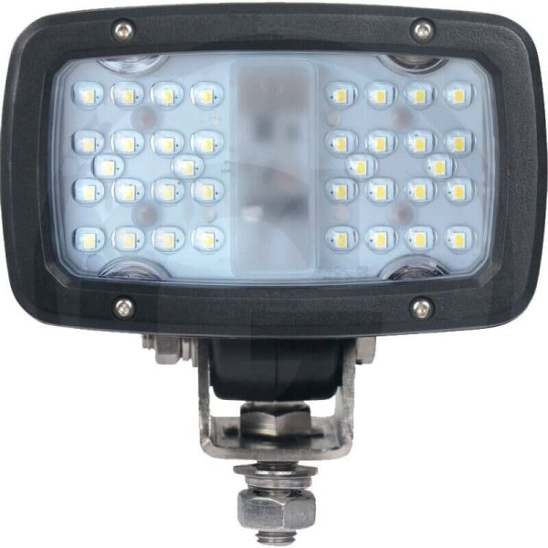 Faro LED rectangular muy potente 11.160Lm Seivel 12V 24V 48W | LeonLeds