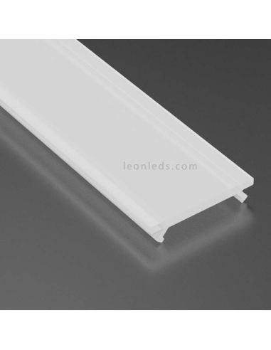 Difusor para perfil de aluminio LED Opal 51% iluminación decorativa basic covers milky | LeonLeds