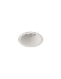 Downlight encastré LED COB blanc KIDAL, Ø8cm 7W IP44 2700K/3000K/4000K respectivement 610lm/670lm/730lm