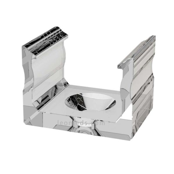 Clip transparent pour profilé de type A | leonleds