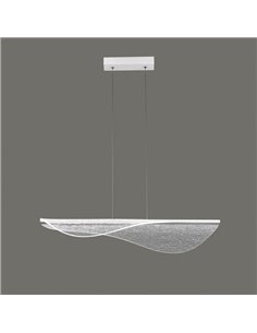 Suspension LED BIANCA Dimable Blanc 3000K, Grand 50W (3000 Lm) ou Petit 40W (2450Lm)