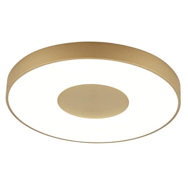 Plafón LED COIN redondo con Control Remoto Oro regulable 2700K-5000K 6000 Lm distintos tamaños