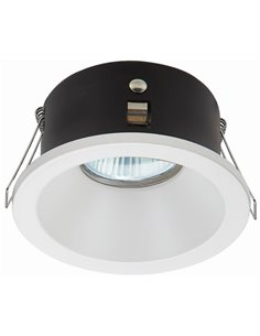 COMFORT IP Encastré Downlight Rond Blanc/Noir Mat 2