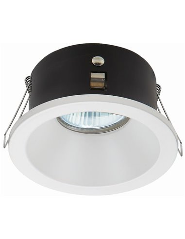 Downlight embutido IP COMFORT redondo branco/preto fosco