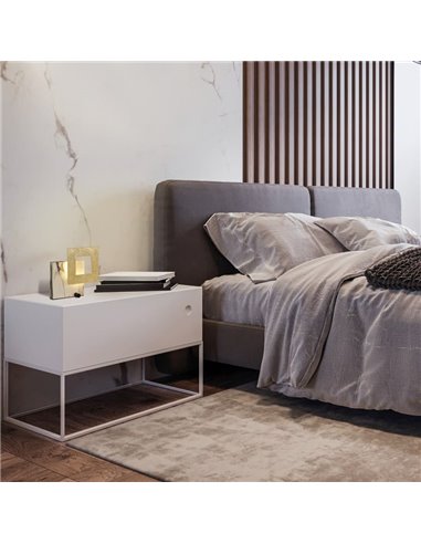 Lámpara de Sobremesa LED DALIA 18W Oro+Blanco/ Oro+Negro Marmol 3000K 1260 Lm 