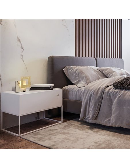 Lámpara de Sobremesa LED DALIA 18W Oro+Blanco/ Oro+Negro Marmol 3000K 1260 Lm 