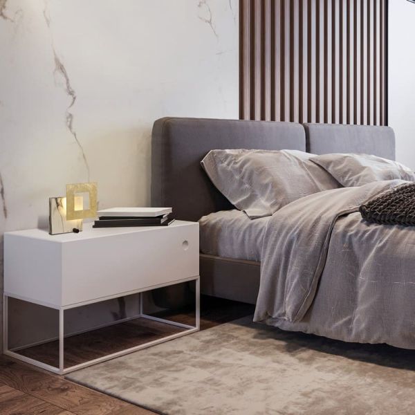 Lámpara de Sobremesa LED DALIA 18W Oro+Blanco/ Oro+Negro Marmol 3000K 1260 Lm 