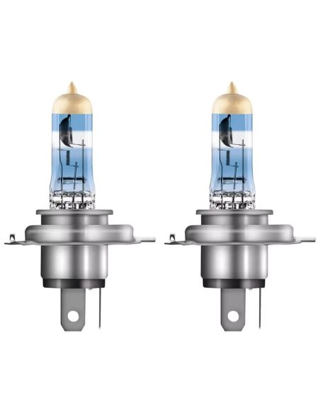 Pacote de 2 lâmpadas H4 Night Breaker 220 + 220% 64193NB200-HCB Caixa de papelão Osram | LeonLeds