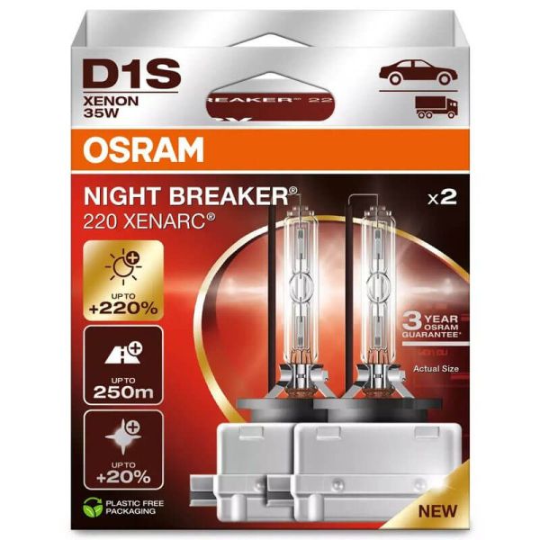 Xenonlampe D1S leistungsstark Night...
