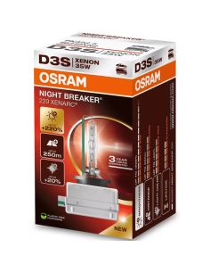Bombilla Xenón D3S Night Breaker 220 Xenarc Pack 1 Unds. +220% 66340XN2 Osram