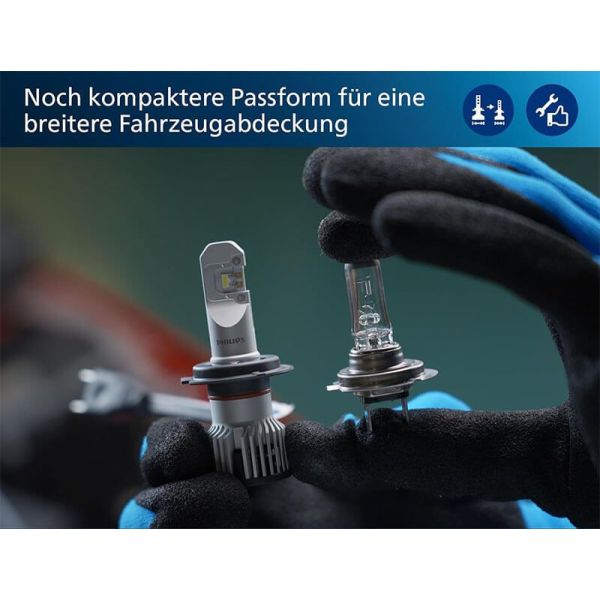 Lâmpadas H7 Led Ultinon Pro6000 Boost aprovadas na Espanha +300% 11972U60SX2