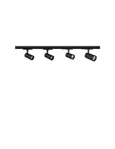Foco de Superficie LED FIJI negro en 3000K o 4000K en distintas potencias