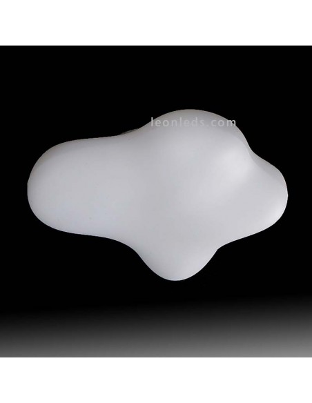 Plafón de Techo serie EOS de Mantra  para 4 Bombillas Moderno Difusor polietileno 1881 Mediano | LeonLeds