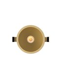 Spot LED encastrable SUNSET 6 W, cadre blanc/noir/doré