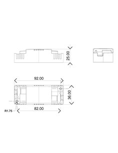 Driver SUNSET 6W Blanco No Regulable o Dimmable Triac/Dali 2
