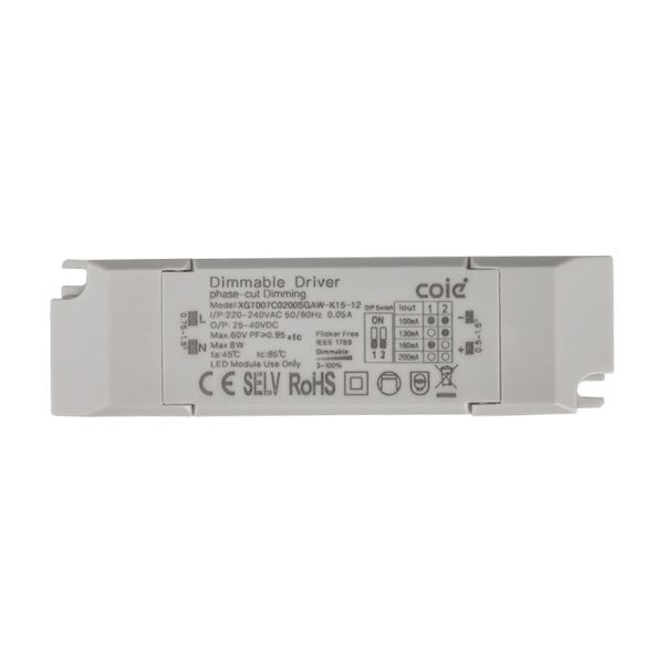 Driver SUNSET 6W Blanc Non Gradable ou Gradable Triac/Dali