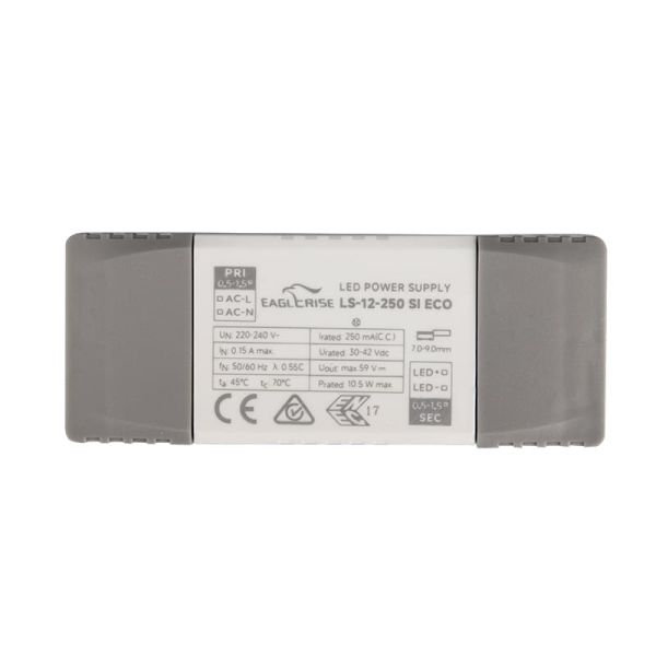 Driver SUNSET 10W Branco Não Regulável ou Regulável Triac/Dali