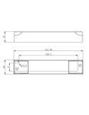 Driver SUNSET 10W Blanco No Regulable o Dimmable Triac/Dali