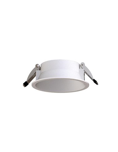 Luminária embutida LED SUNSET 15W, moldura branca/preta/dourada