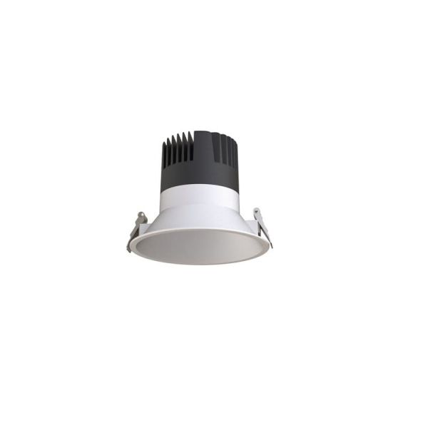 SUNSET LED Downlight de embutir Ø16,5cm 20/30W Moldura branca/preta/dourada