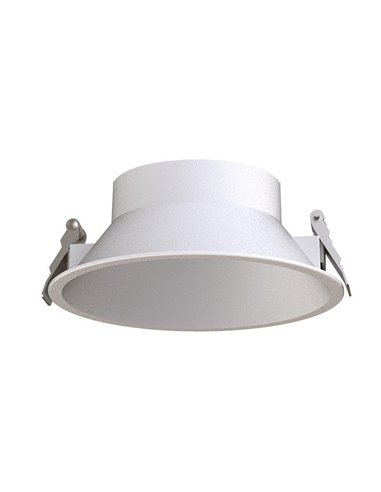 SUNSET LED Downlight de embutir Ø16,5cm 20/30W Moldura branca/preta/dourada