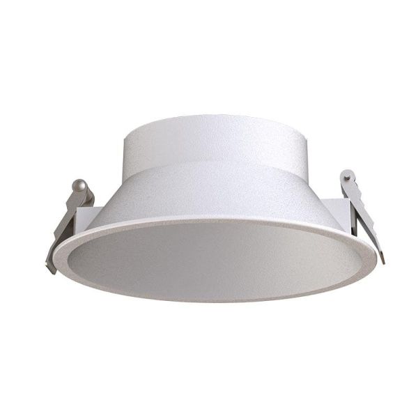 SUNSET LED Downlight de embutir Ø16,5cm 20/30W Moldura branca/preta/dourada