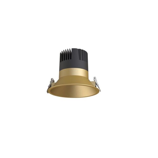 SUNSET LED Downlight de embutir Ø16,5cm 20/30W Moldura branca/preta/dourada