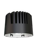 Downlight Empotrable LED SUNSET Ø16,5cm 20/30W Heat Sink Blanco, 2700K (1660/2350 Lm) /  3000K (1770/2490 Lm) / 4000K (1950/2690