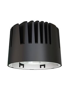 Downlight Empotrable LED SUNSET Ø16,5cm 20/30W Dissipateur Thermique Blanc, 2700K (1660/2350 Lm) / 3000K (1770/2490 Lm) / 4000K 