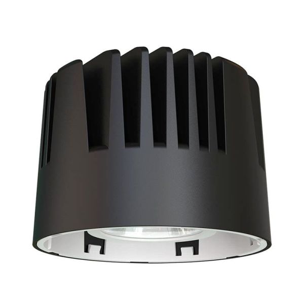 Downlight Empotrable LED SUNSET Ø16,5cm 20/30W Dissipateur Thermique Blanc, 2700K (1660/2350 Lm) / 3000K (1770/2490 Lm) / 4000K 