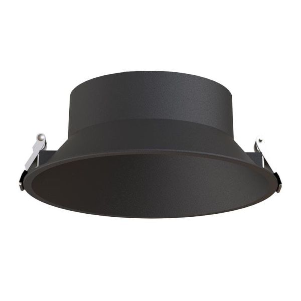 Luminária embutida LED SUNSET 30/40W, moldura branca/preta/dourada