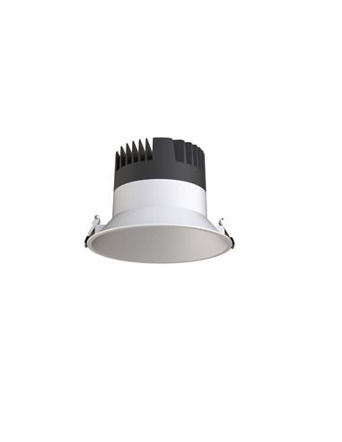 Spot LED encastrable SUNSET 30/40 W, cadre blanc/noir/doré