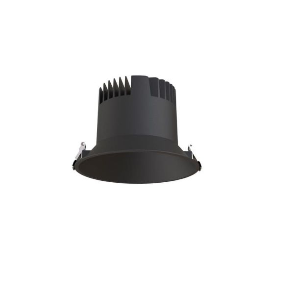 Luminária embutida LED SUNSET 30/40W, moldura branca/preta/dourada