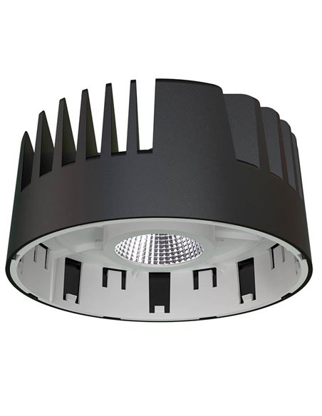 Downlight Empotrable LED SUNSET Ø14cm 30/40W Dissipador Blanco, 2700K ( 2330/3045 Lm) / 3000K (2495/3215 Lm) / 4000K (2665/3480