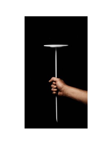 Balise LED d'extérieur YORU SPIKE 3W IP65 blanche ou noire en 2700K ou 3000K 400lm/410lm