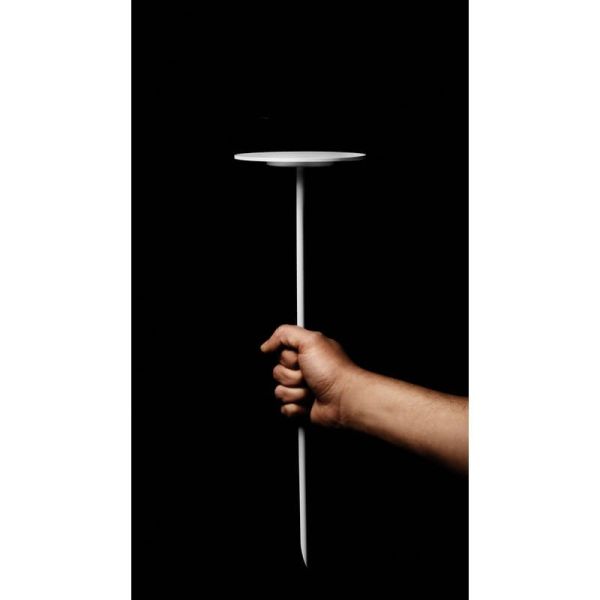 Farol LED externo YORU SPIKE 3W IP65 branco ou preto em 2700K ou 3000K 400lm / 410lm