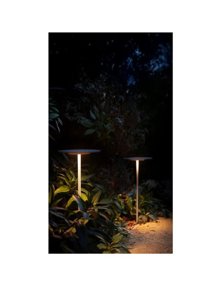 Baliza LED exterior YORU SPIKE 3W IP65 Blanco o Negro en 2700K o 3000K 400lm/410lm 
