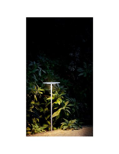 Balise LED d'extérieur YORU SPIKE 3W IP65 blanche ou noire en 2700K ou 3000K 400lm/410lm