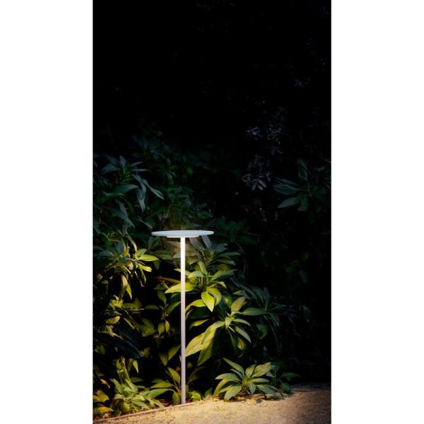 Balise LED d'extérieur YORU SPIKE 3W IP65 blanche ou noire en 2700K ou 3000K 400lm/410lm