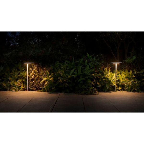 Baliza LED exterior YORU SPIKE 3W IP65 Blanco o Negro en 2700K o 3000K 400lm/410lm 