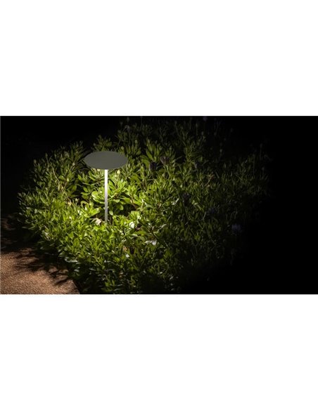 Baliza LED exterior YORU SPIKE 3W IP65 Blanco o Negro en 2700K o 3000K 400lm/410lm 