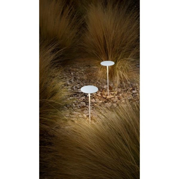 Balise LED d'extérieur YORU SPIKE 3W IP65 blanche ou noire en 2700K ou 3000K 400lm/410lm