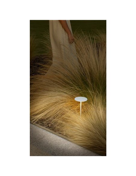 Balise LED d'extérieur YORU SPIKE 3W IP65 blanche ou noire en 2700K ou 3000K 400lm/410lm